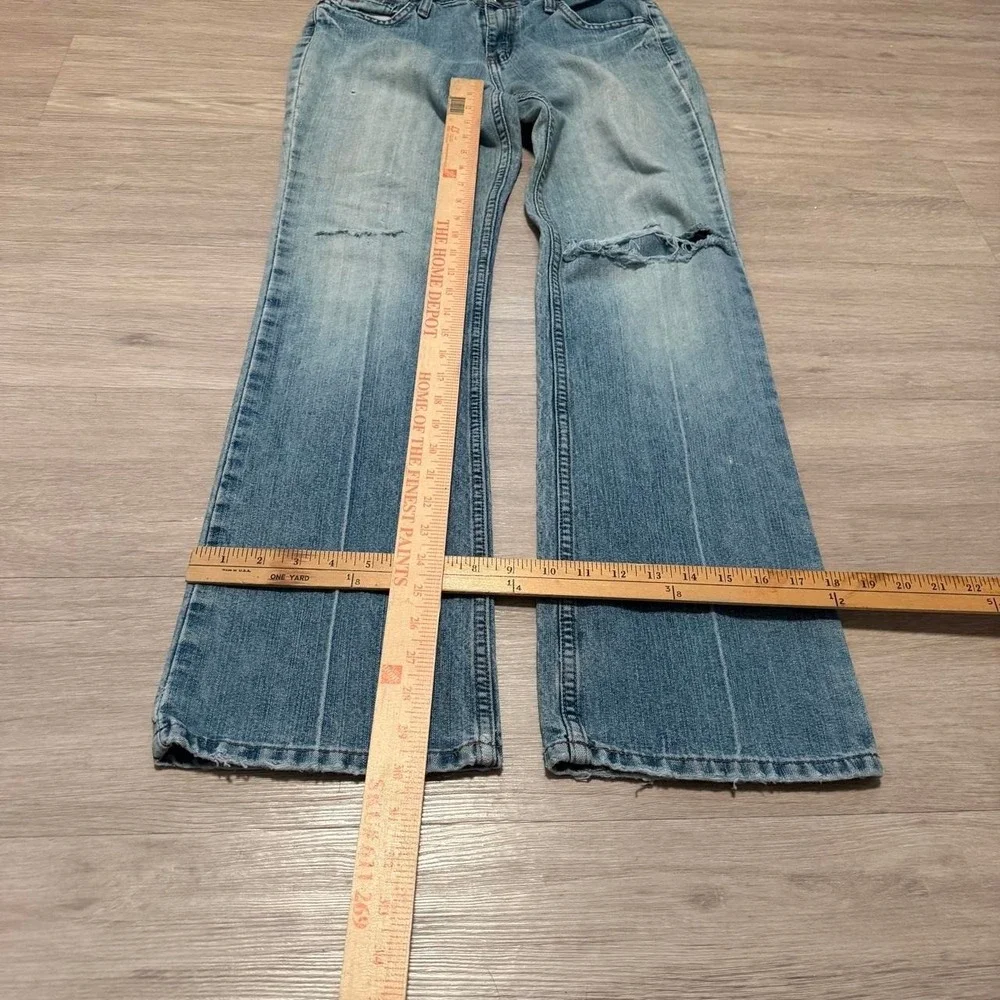 28x30 Blue Bootcut Jeans Y2K 2000s Vintage